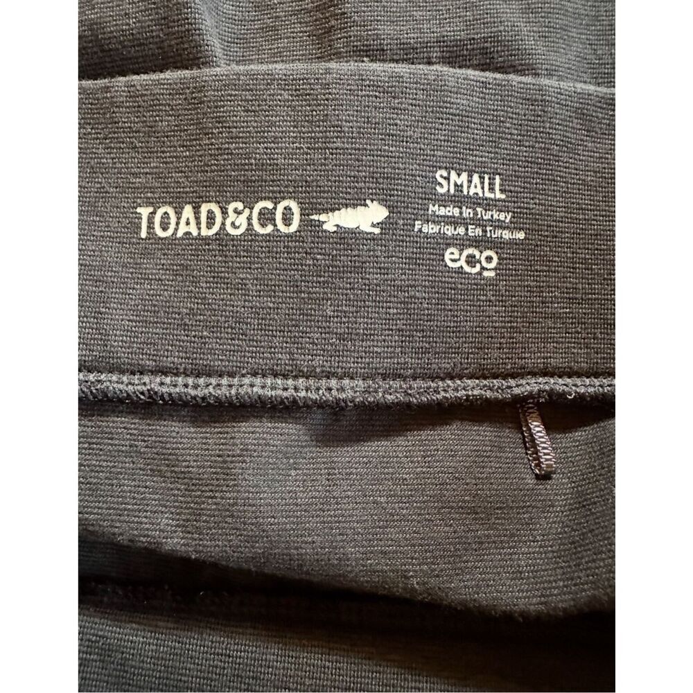Toad & Co organic cotton blend women’s black pull on skirt size Small #44-1343 - Picture 2 of 4